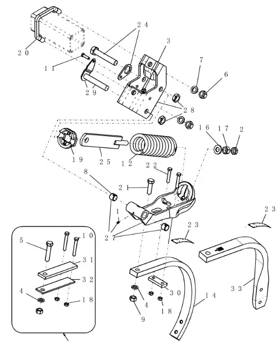 87686090 - механизм подвески