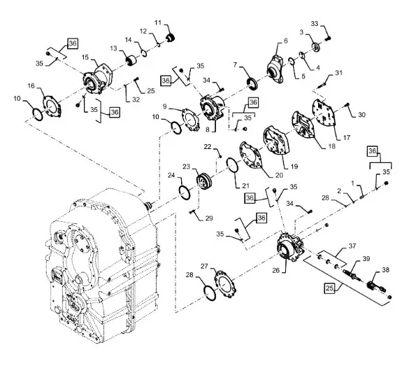 362578A1 - Клапан гидравл. фланца вала 4го КПП TJ/St. STX